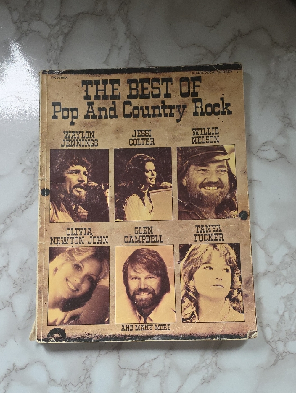 The Best of Pop and Country Rock 1971 Piano Vocal & Cords Sheet Music Songbook